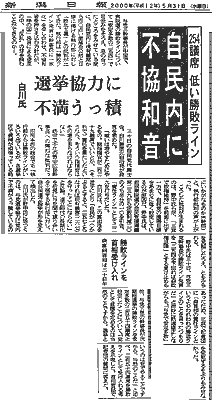 新潟日報2000(H12)年5月31日