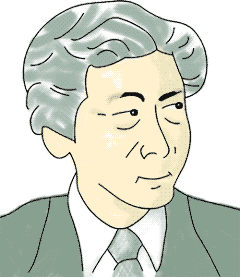 似顔絵─小泉首相